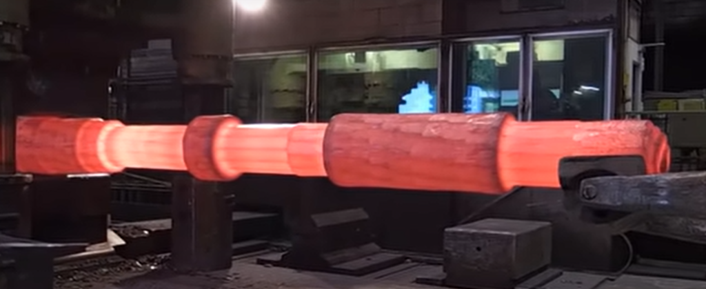 CARBON STEEL EN8, EN9, C45 FORGED HEAVY SHAFTS